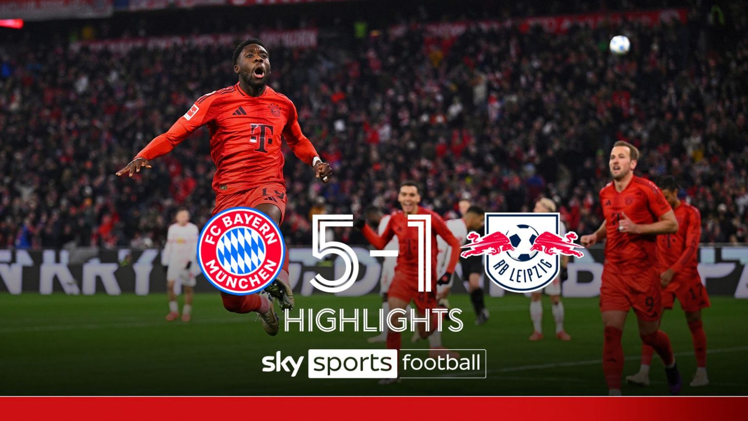 Bayern DOMINASI dengan kemenangan lima gol atas RB Leipzig!