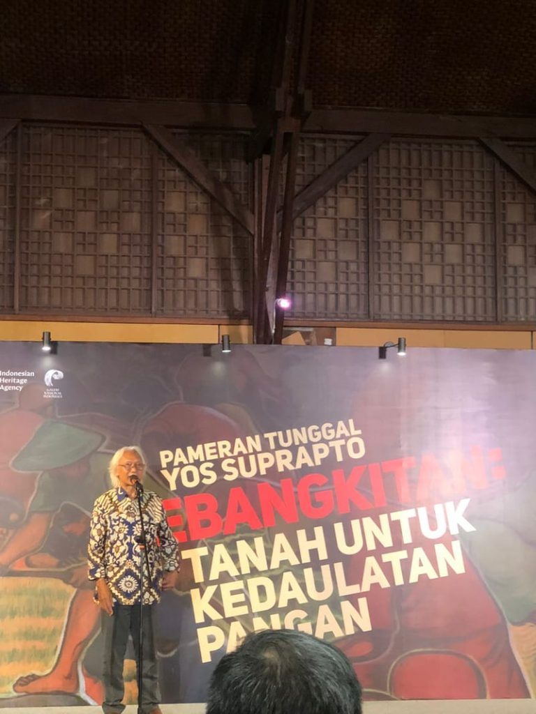 Demikian klarifikasi Galeri Nasional terkait penundaan pameran tunggal Yos Suprapto