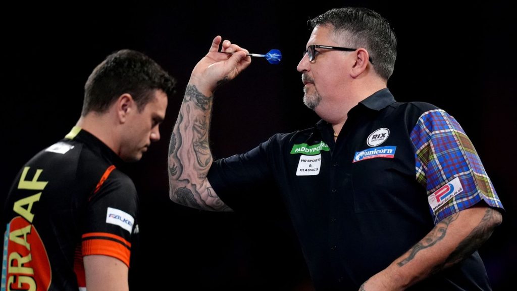 Kejuaraan Dart Dunia: Gary Anderson dikalahkan oleh Jeffrey De Graaf pada malam keluarnya kejutan di Alexandra Palace | Berita Dart