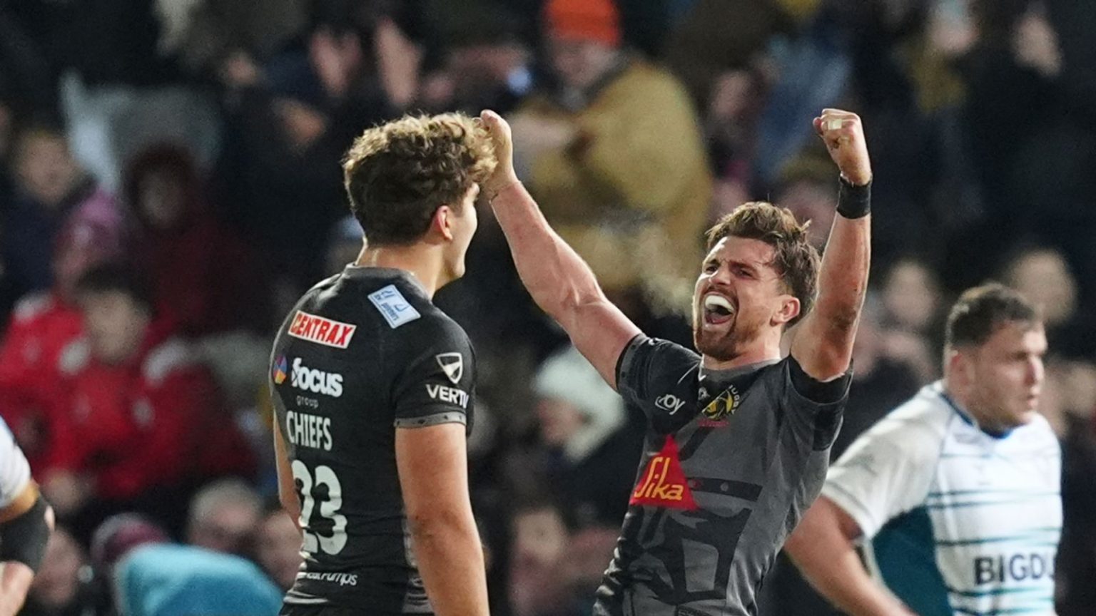 Liga Utama Gallagher: Exeter mengalahkan Gloucester untuk mengamankan kemenangan pertama musim ini di Sandy Park | Berita Persatuan Rugbi