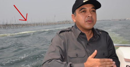 Ahmed Zaki The Tangerang Marine Fence telah ada sejak 2014. Belum ada program Pik 2