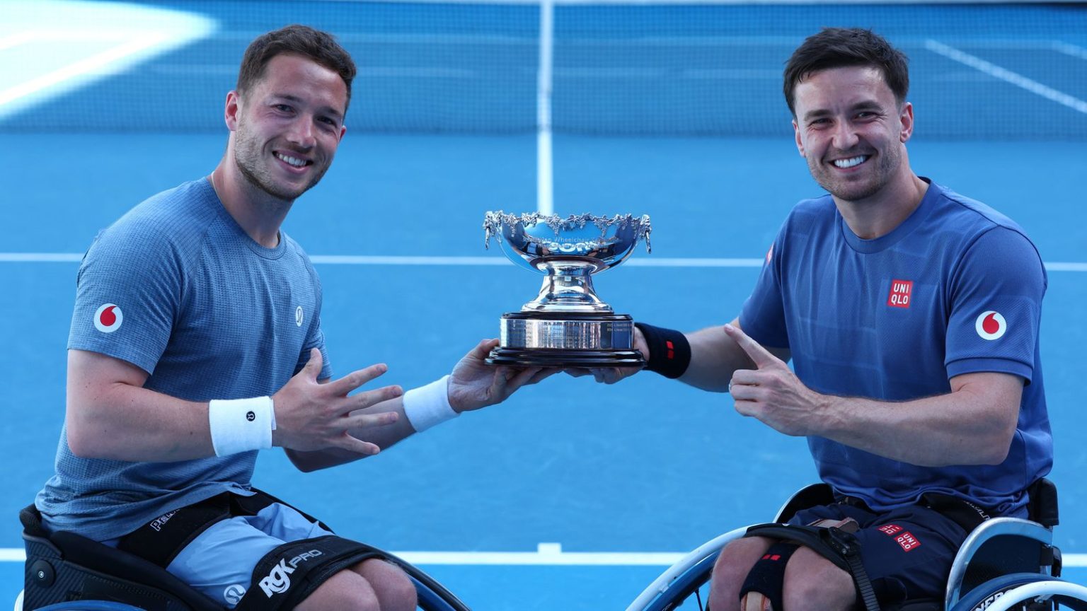 Australia Terbuka: Alfie Hewett dan Gordon Reid memenangkan gelar ganda Roda Pria Beruntun Keenam | Berita tenis