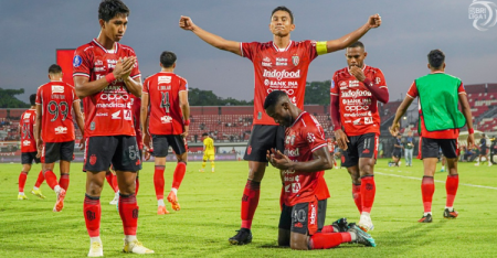 BRI Liga 1 Bali United vs Persik Kediri menjaga rekor positif di kandang sendiri