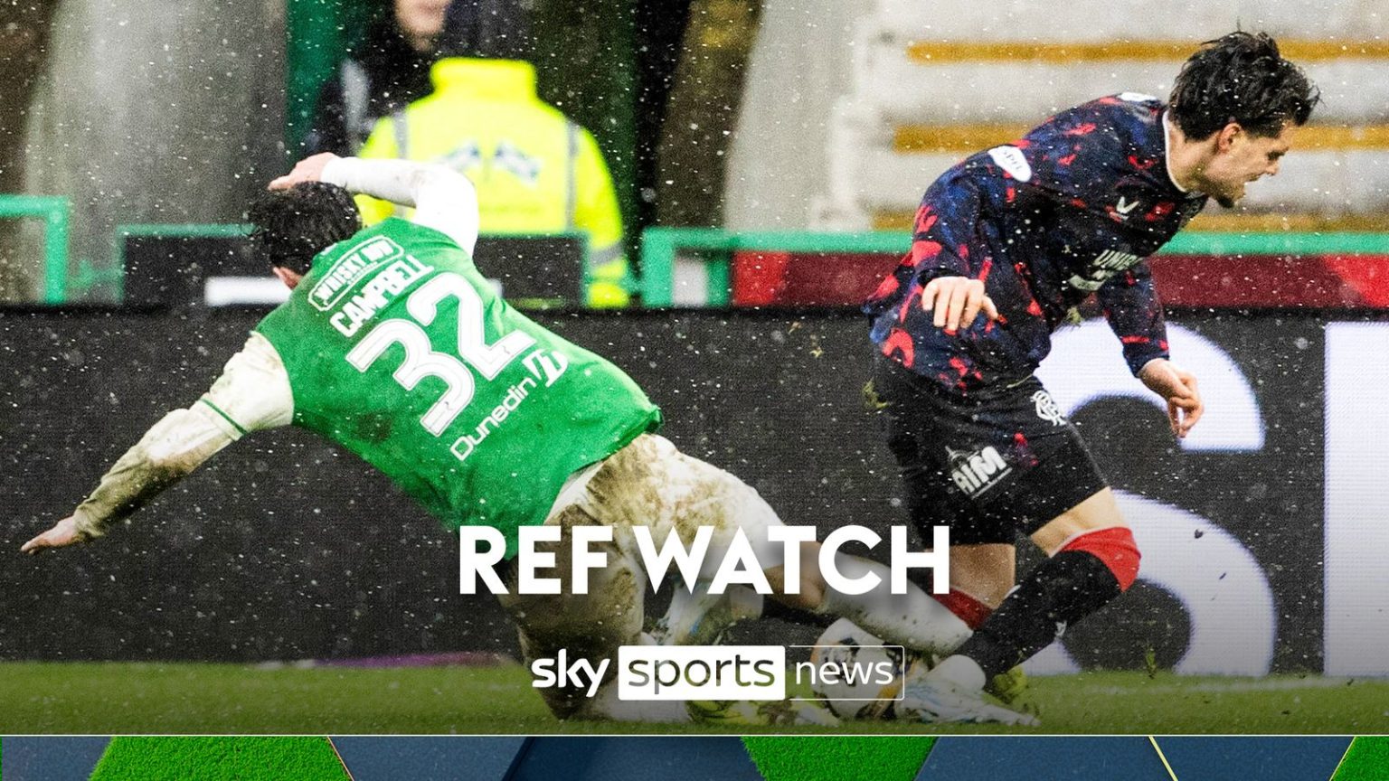 ‘Bagaimana itu pena?’ | Ref Watch ketidaksepakatan atas bentrokan Hibs vs Rangers