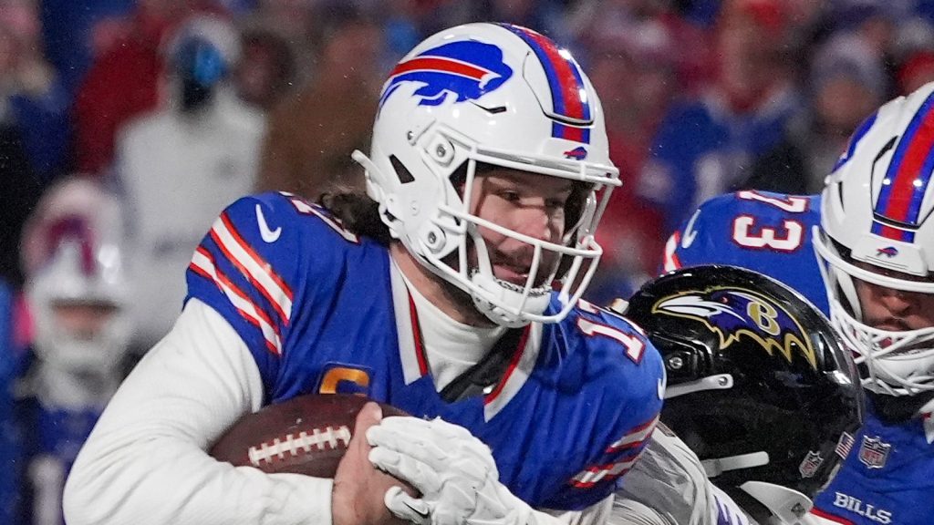 Baltimore Ravens 25-27 Buffalo Bills: Josh Allen dan Bills memesan pertemuan Kejuaraan AFC dengan Kansas City Chiefs | Berita NFL