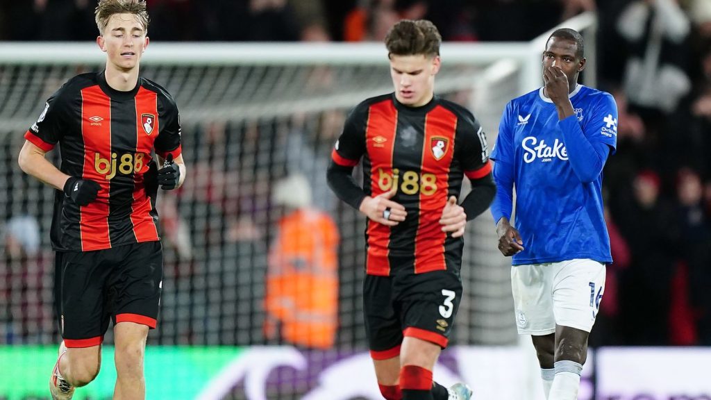 Bournemouth 1 – 0 Everton