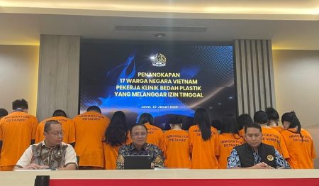 Ditjen Imigrasi Tangkap 17 TKA Ilegal WNA Vietnam di Klinik Kecantikan, 2 Masih DPO