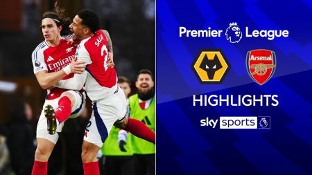 Dua Kartu Merah! Arsenal Mendapat Kemenangan Penting Dalam Bentrokan Dramatis di Molineux