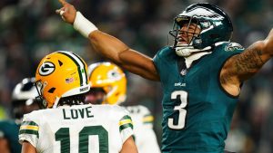 Green Bay Packers 10-22 Philadelphia Eagles: Jordan Love melakukan tiga intersepsi di pintu keluar playoff Packers | Berita NFL