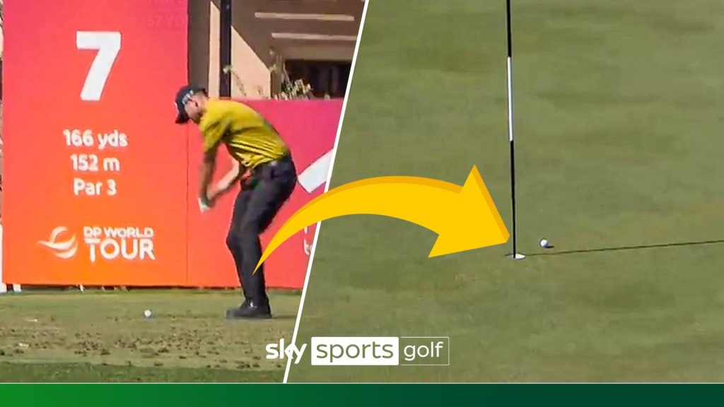 ‘Halo … itu membuat senyum di wajahnya!’ | Gavin tenggelam hole-in-one!