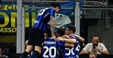 Hasil Liga Inter Italia Inter Memotong Jarak AC Milan dan Saat Roma memenangkan 3 poin