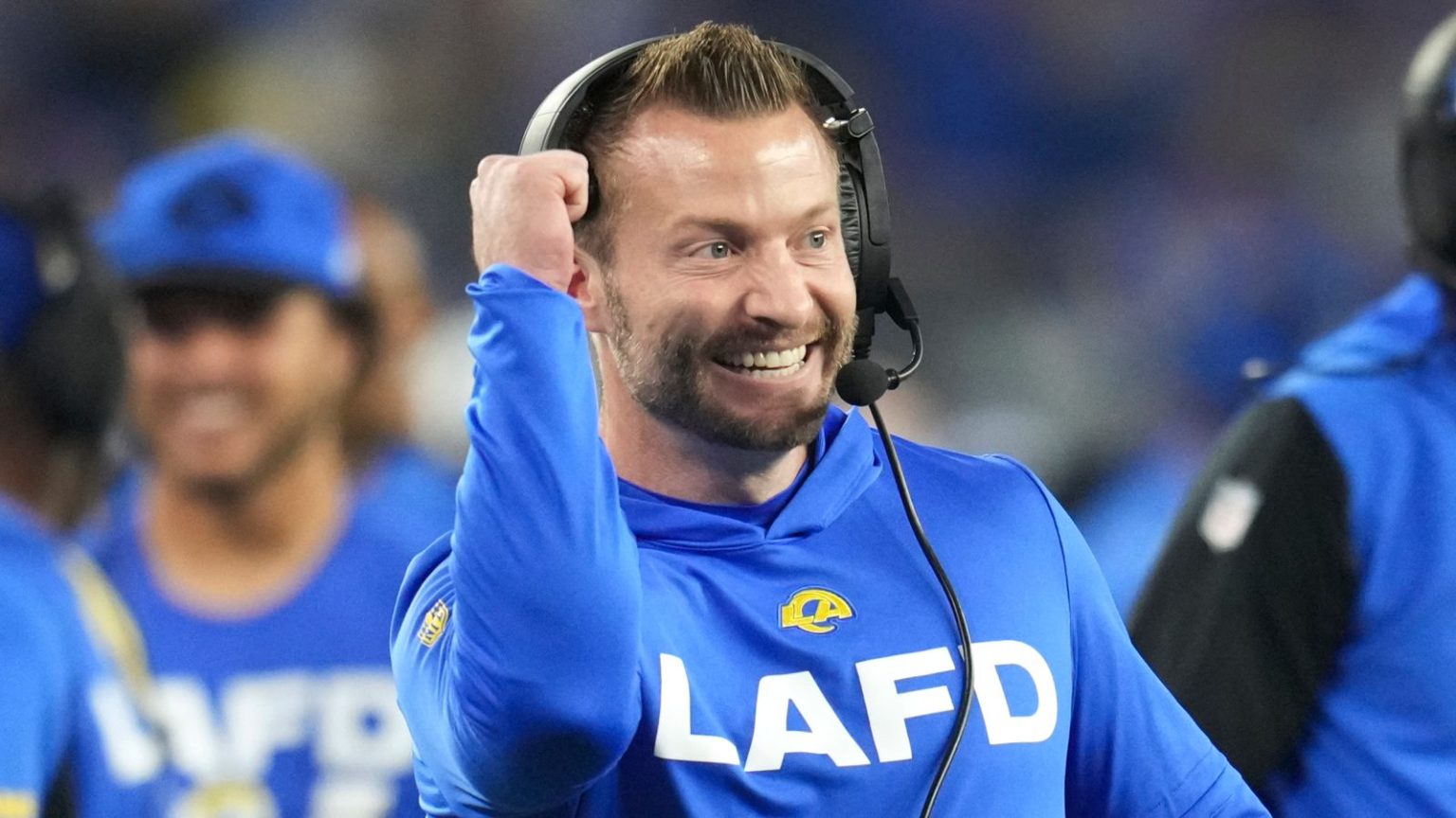 Kebakaran hutan LA: Matthew Stafford dan Sean McVay mendedikasikan kemenangan Los Angeles Rams untuk ‘orang-orang di rumah’ | Berita NFL