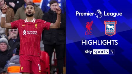 Liverpool Pukul Ipswich dalam Kemenangan Meyakinkan di Anfield