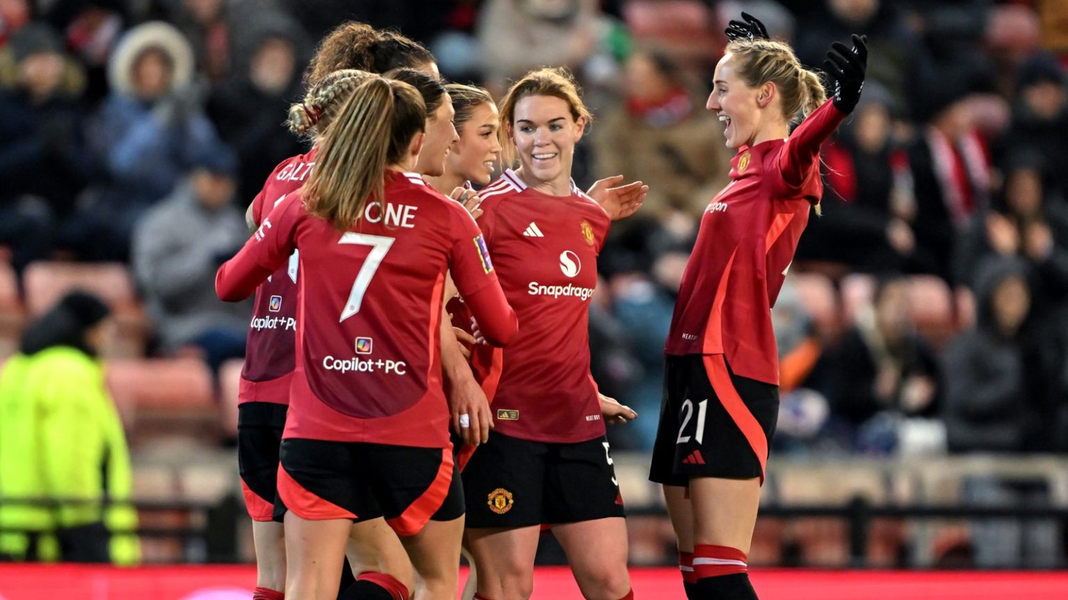 Man Utd Wanita 7 – 0 West Bromwich Albion WFC