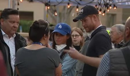 Meghan Markle dan Pangeran Harry Beraksi di Tengah Kebakaran Hutan California Selatan