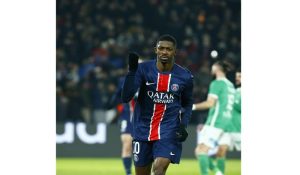 PSG Vs Saint-Etienne, Dua Gol Ousmane Dembele Pastikan Kemenangan Les Parisien