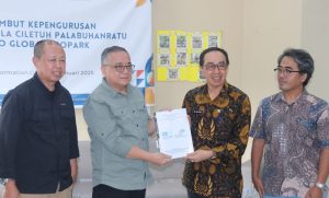 Pergantian Pimpinan di Geopark Ciletuh Palabuhanratu, H Iyos Somantri Resmi Digantikan H Ade Suryaman