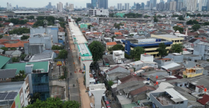 Progres Konstruksi 42 3 Persen Proyek LRT Jakarta Diyakini Rampung Agustus 2026