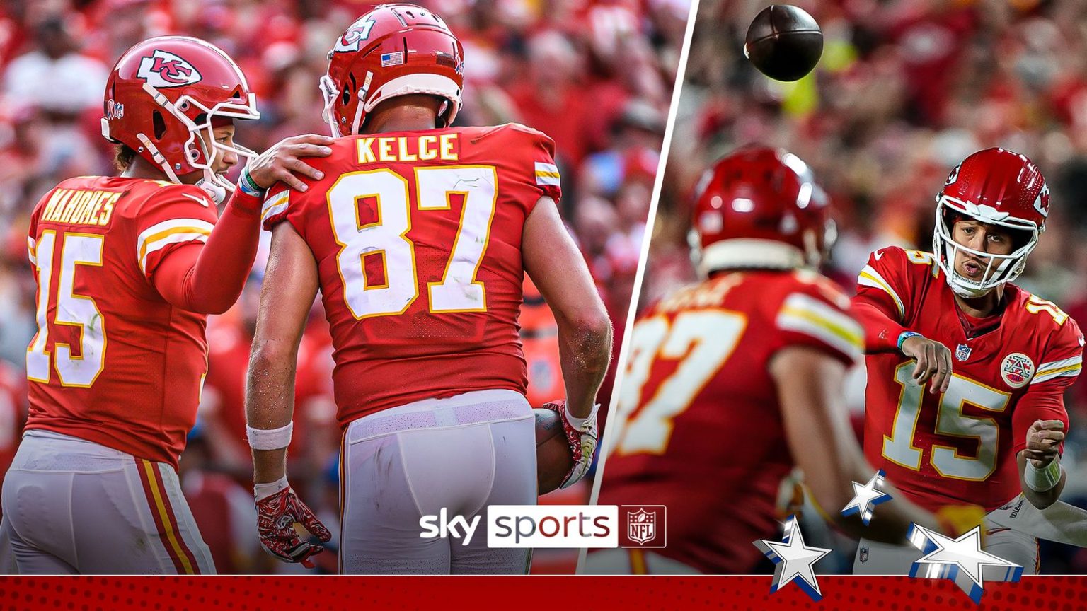 ‘Saya tidak tahu bagaimana mereka melakukannya!’ | Permainan terbaik Mahomes-Kelce di musim reguler