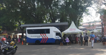 Sim sekitar Depok Selasa 28 Januari hadir di 2 lokasi