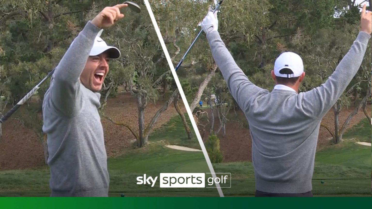 ‘Sulit dipercaya!’ | McIlroy memukul hole-in-one yang menakjubkan di Pebble Beach Pro-Am!