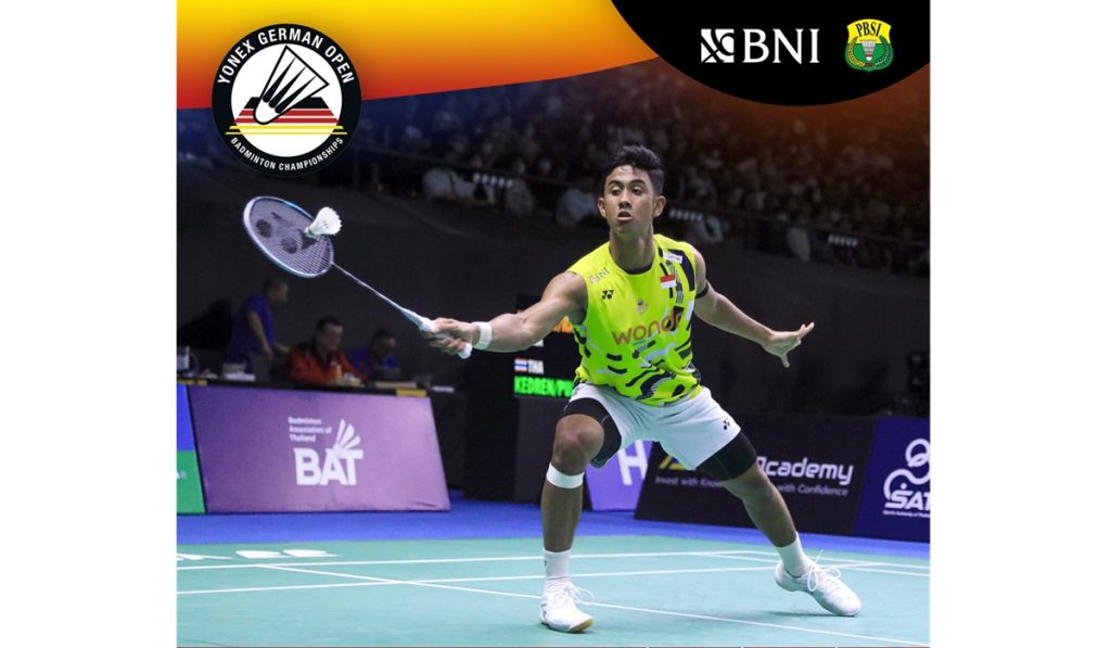 Alwi Farhan bertemu Viktor Axelsen di putaran kedua Jerman Open 2024