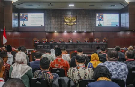 Anggaran Pengadilan Konstitusi dipotong Rp226 miliar dampak pada sidang sengketa pemilihan