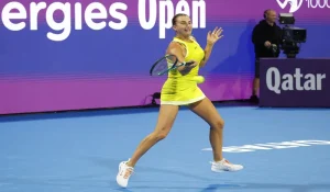 Aryna Sabalenka dieliminasi di babak kedua Qatar Open