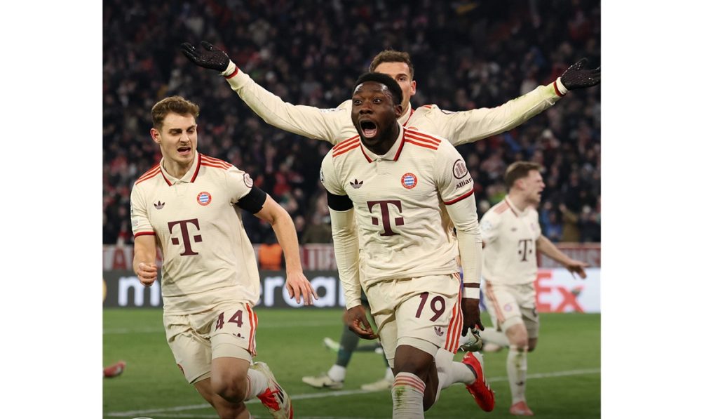 Bayern Munich vs Celtic, gol yang dibubarkan Alphonso Davies mengkonfirmasi die roten ke 16 terakhir dari Liga Champions