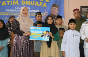 Berbagi momentum Ramadhan dengan anak yatim piatu