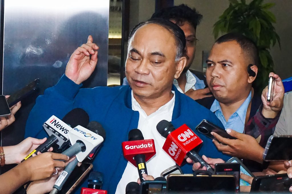 Bertemu Jokowi, Budi Arie mengatakan membahas pesta super tbk