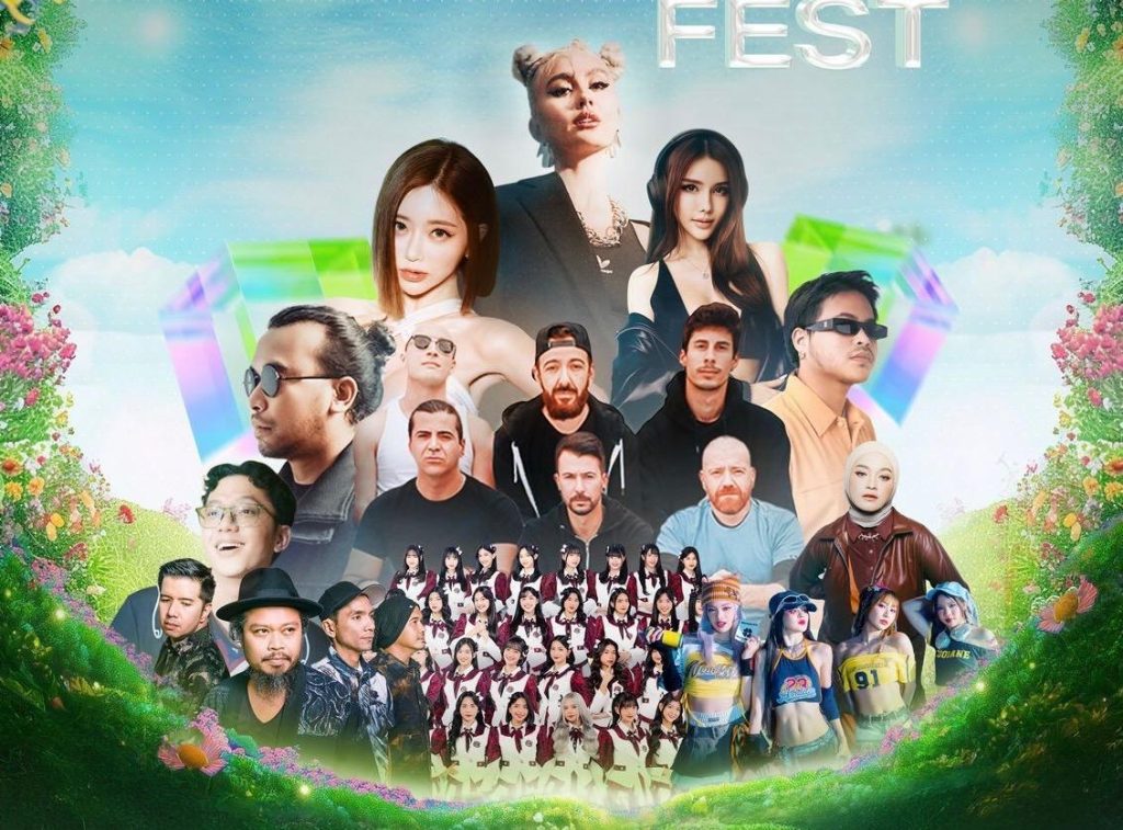 Bloom Fest menghadirkan headliners dunia melalui kolaborasi dengan festival langsung playlist