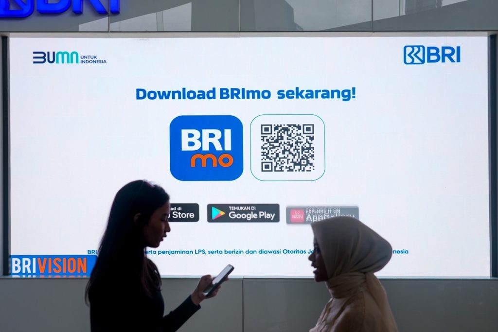 Brimo mengontrol pasar bank seluler Indonesia dengan 119 juta unduhan