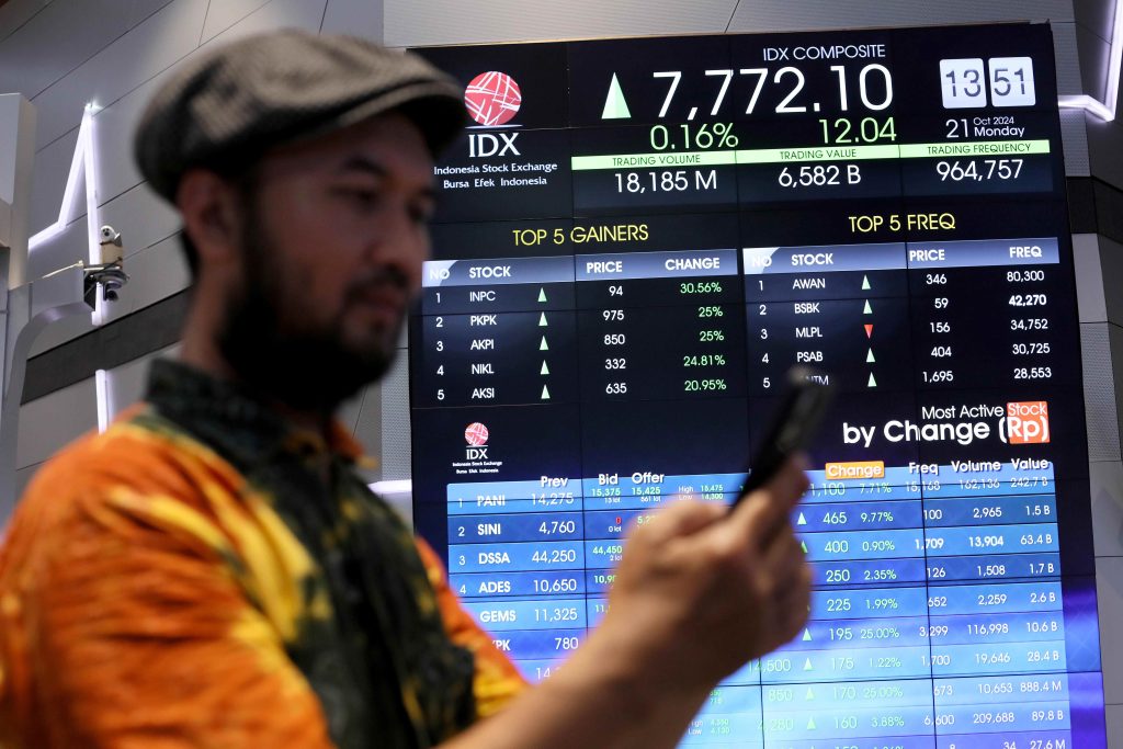 Ditinggalkan oleh investor asing, harga perbankan runtuh