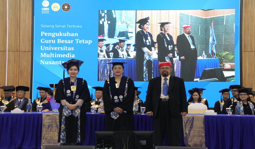 Dorong Inovasi Digital dan Keuangan, Universitas Multimedia Nusantara, Sovered 2 Profesor Permanen