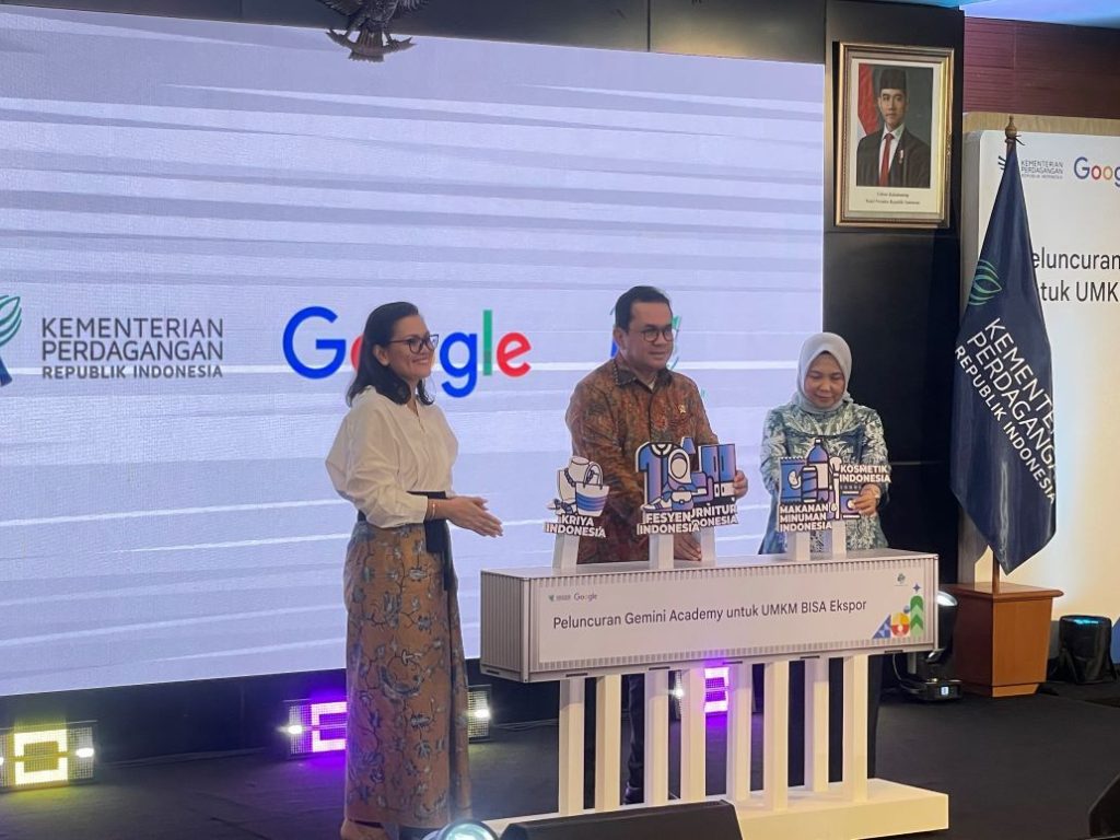 Dorong UMKM melalui pasar global, pemerintah berkolaborasi dengan Google Indonesia