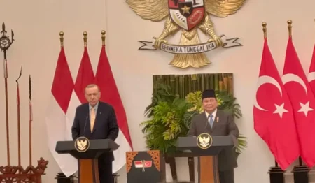 Erdogan menghargai sikap tegas Indonesia untuk memperjuangkan kemerdekaan Palestina