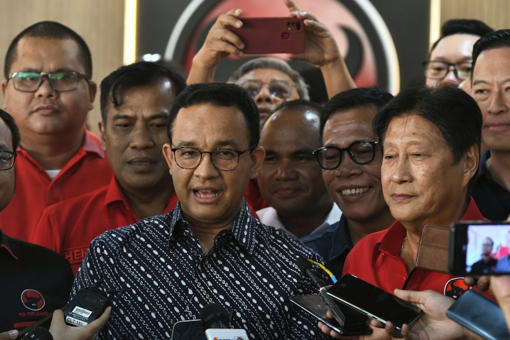 Hadiri penyambutan Pram-Rano, anies mulai bagus untuk Jakarta