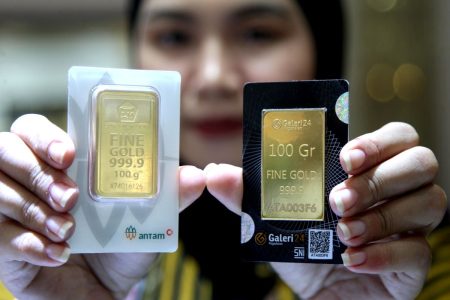 Harga emas Antam hari ini, 25 Februari 2025 naik sedikit