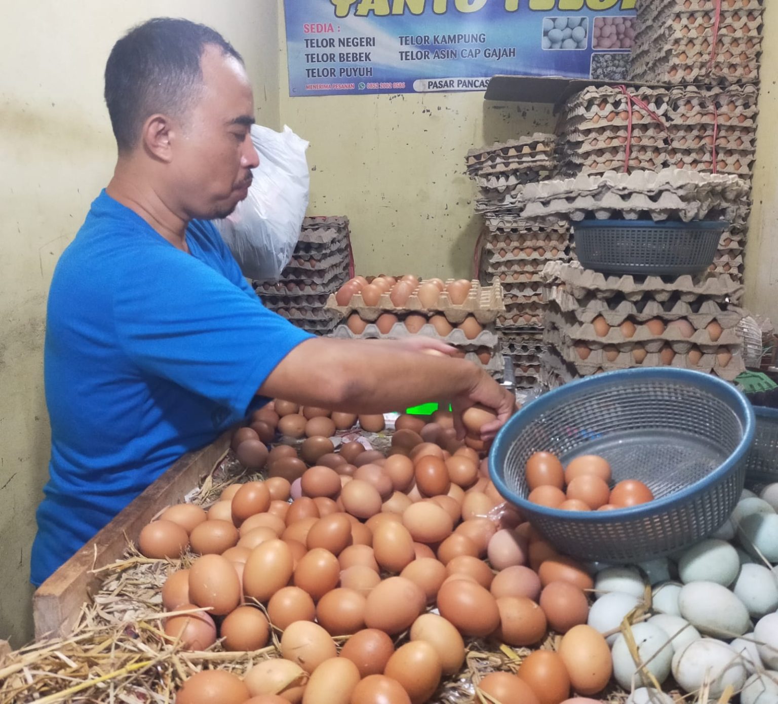 Harga telur dan daging ayam di Tasikmalaya merangkak