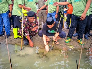 Ingatkan dampak perubahan iklim, GP Ansor mengundang kader penanaman bakau