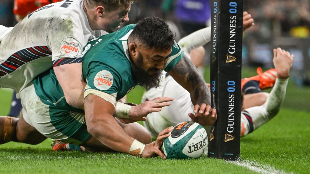 Irlandia 27-22 Inggris: Membela enam negara juara melawan dari defisit babak pertama untuk mengamankan kemenangan putaran pembukaan | Berita Rugby Union