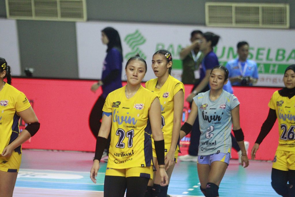 Jakarta Livin Mandiri Membantu Petrokimia Untuk Final Four Proliga