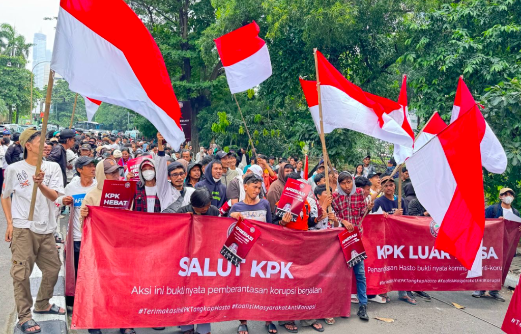 KPK Hold Hasto, Buktikan Tidak Ada Hukum