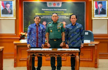 Kolaborasi TNI dan Kementerian Kehutanan Memelihara Hutan