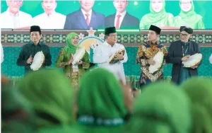 Kongres Muslim NU XVIII secara resmi dibuka oleh Presiden Prabowo