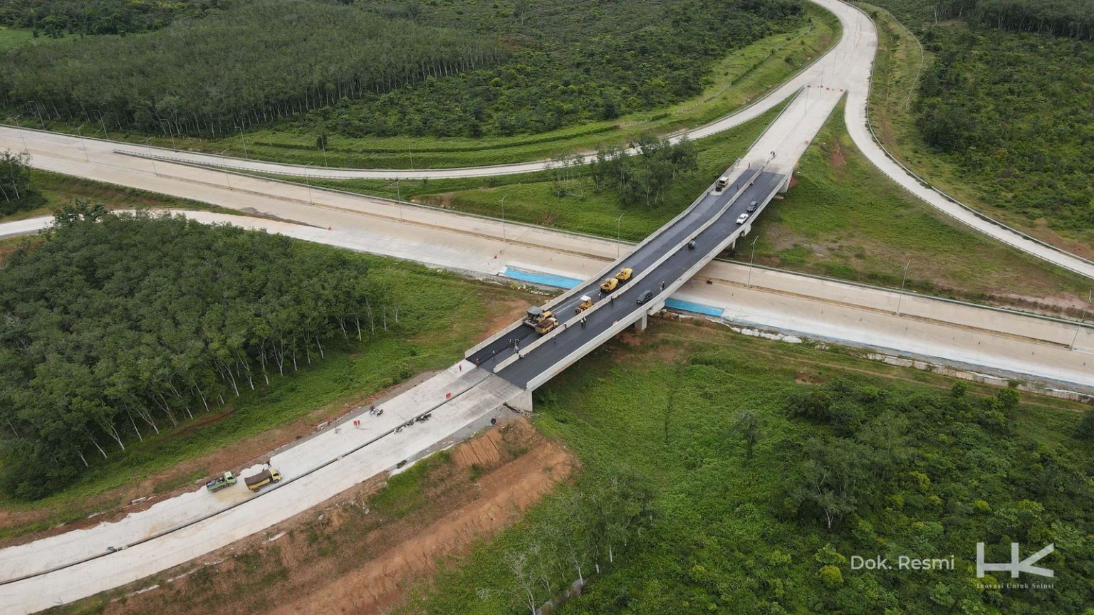 Mendukung Lebaran Homecoming, Palembang-Betung Toll Road Construction dipercepat