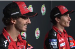 Menjelang perlombaan di sirkuit Buriram, Franssesco Bagnaia sadar akan Marc Marquez