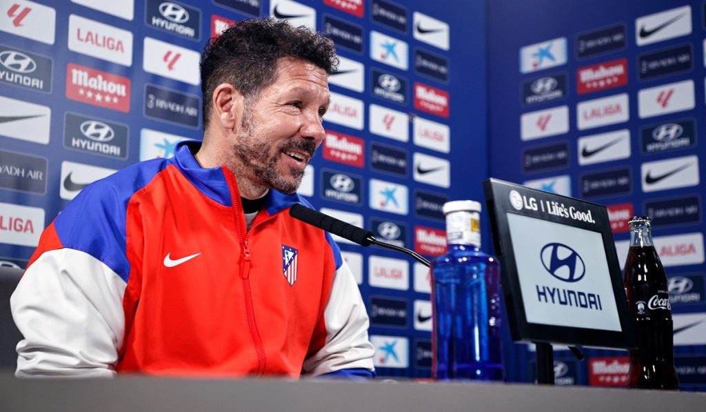 Meskipun Atletico Madrid ditahan dengan hasil imbang oleh Celta Vigo, penampilan Diego Simeone Los Rojiblancos