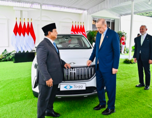 Mobil listrik memberi Erdogan akan dilaporkan ke KPK